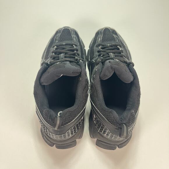 Nike Zoom Vomero 5 Triple Black Lace Up Running Shoes HF6998-001 Youth Size 7Y - Picture 6 of 11